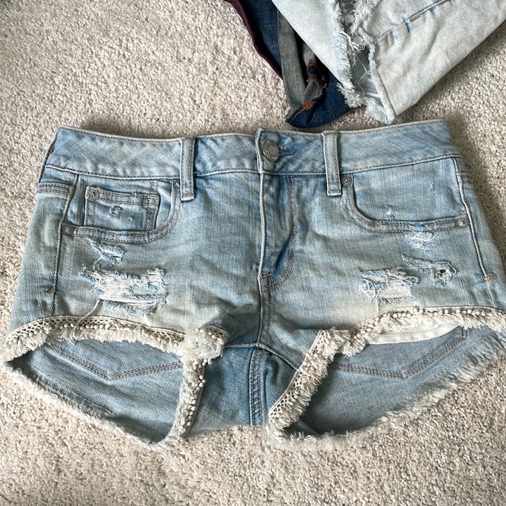 American Eagle Shortie Shorts
